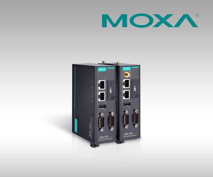 Moxa präsentiert bedienungsfreundliche IIoT-Gateways für eine vereinfachte Datenfernübertragung 